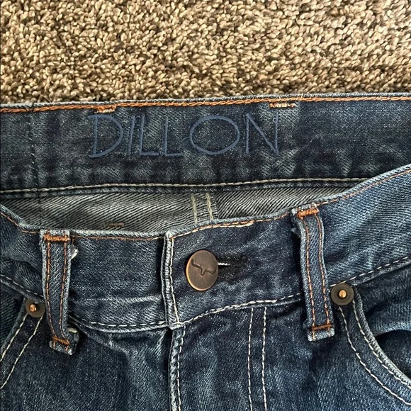 Kimes Ranch Men's Dark Blue Bootcut Jeans - Picture 2 of 5